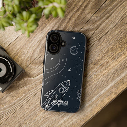 Cosmic Rocket Drift iPhone 16 - Tough