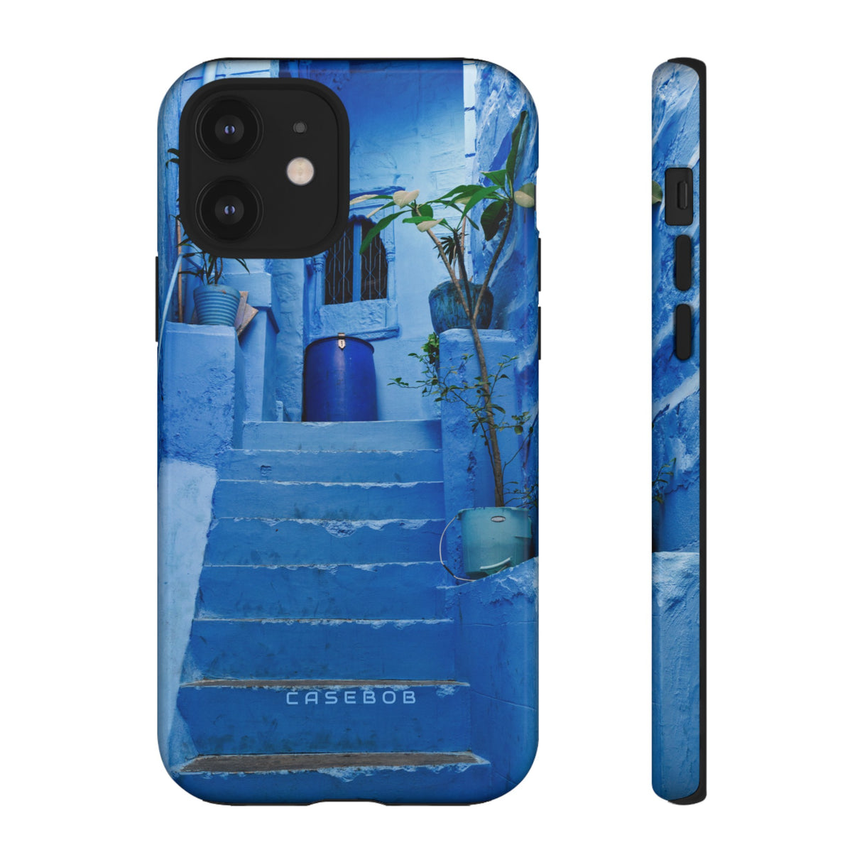 Blue City Morocco - Protective Phone Case