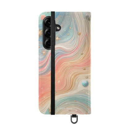 Celestial Waves - Samsung S25+ Case - Lompakko