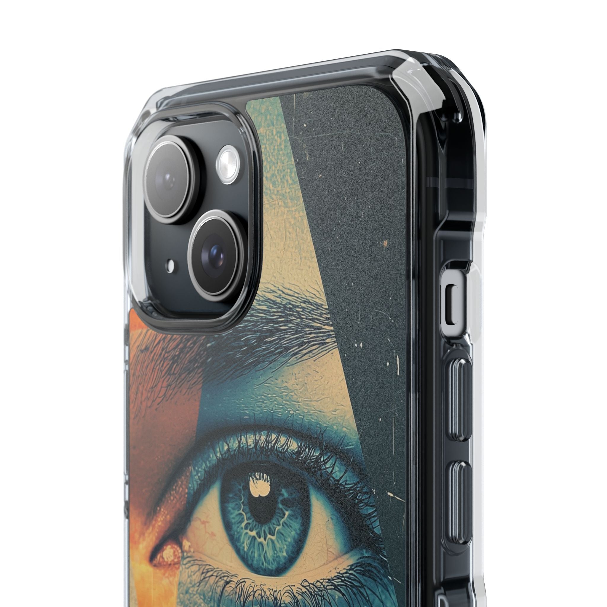 Eye Meets Mountains iPhone Case - Impact
