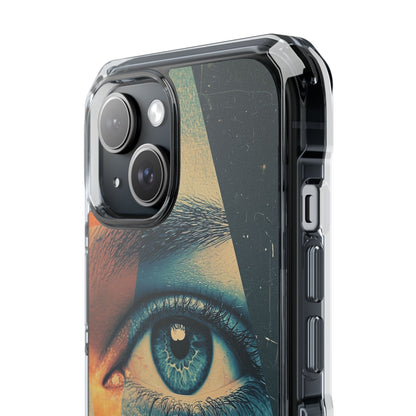 Eye Meets Mountains iPhone Case - Impact