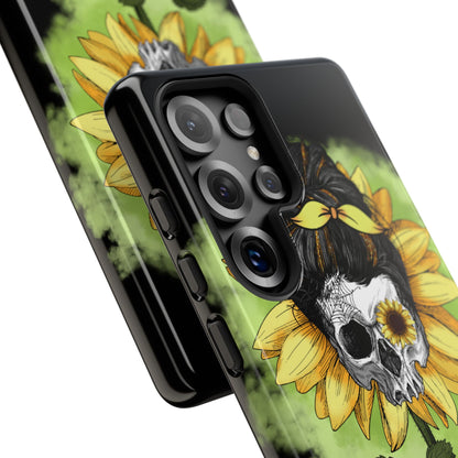 Sunflower Skull Fusion - Samsung Case