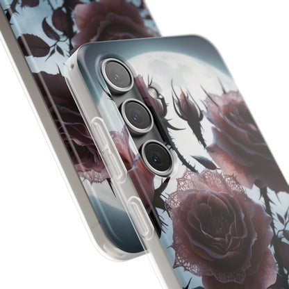 Luminous Rose Thorns Samsung S24 Case - Soft