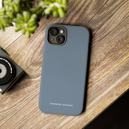 Light Slate Gray iPhone 15 - Tough Phone Case