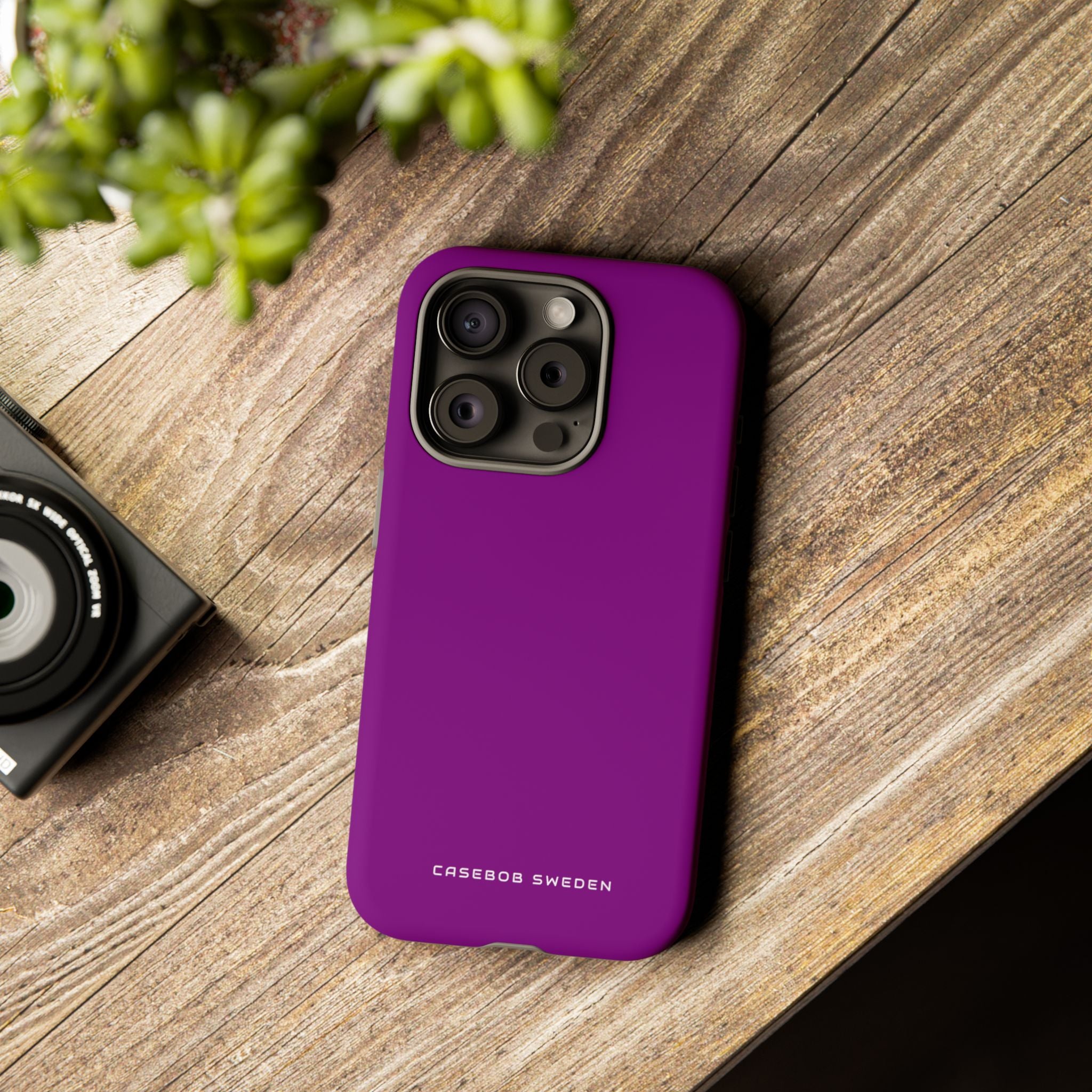 Purple iPhone 15 - Tough Phone Case