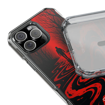 Red Path Mystery iPhone Case - Impact