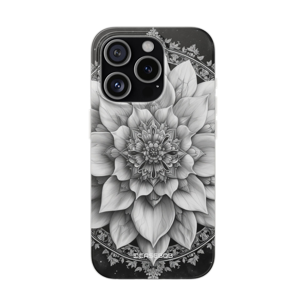 Himmlische Mandala-Harmonie | Flexible Handyhülle für iPhone