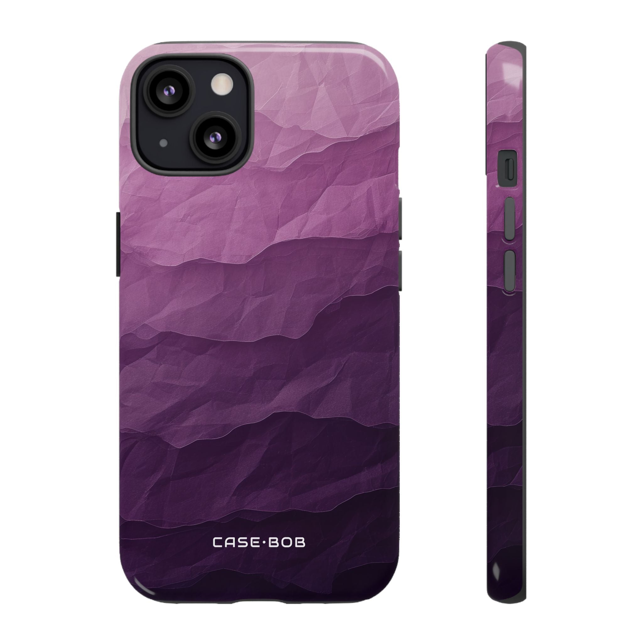 Purple Wave Layers iPhone 13 Case - Tough