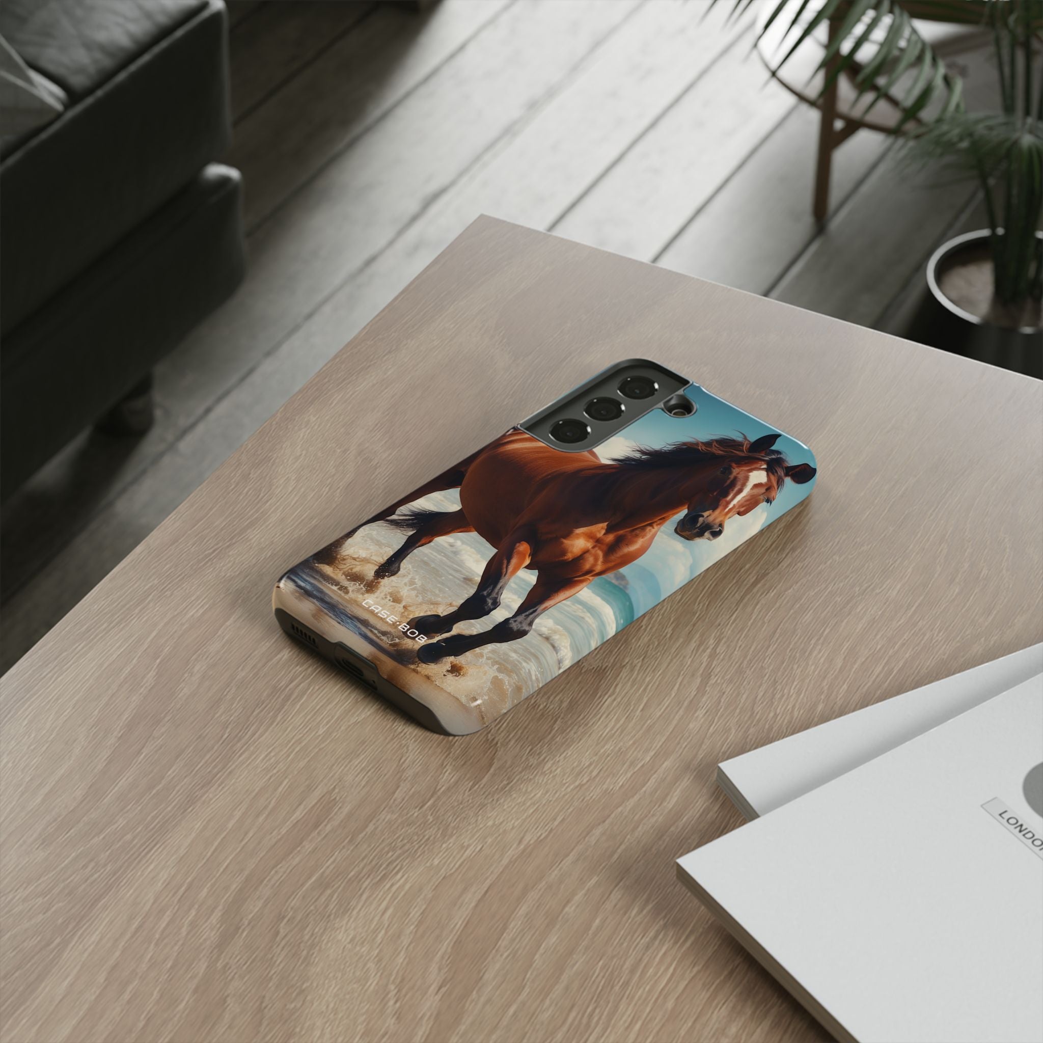 Blazing Horse Samsung S22 Case - Tough