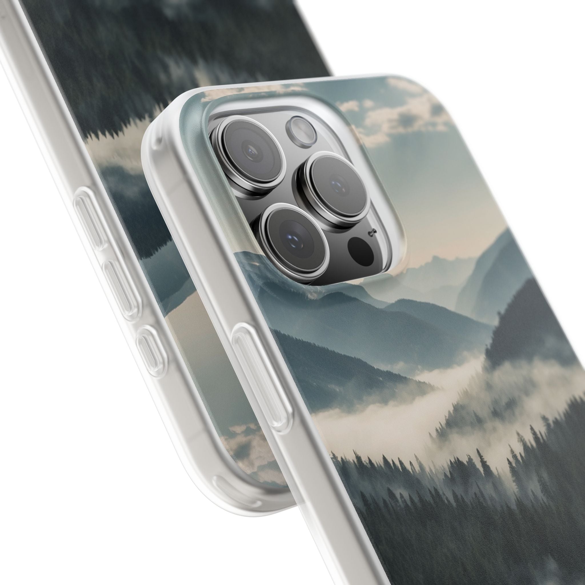 Evergreen Mist iPhone 16 Pro Max Case - Soft