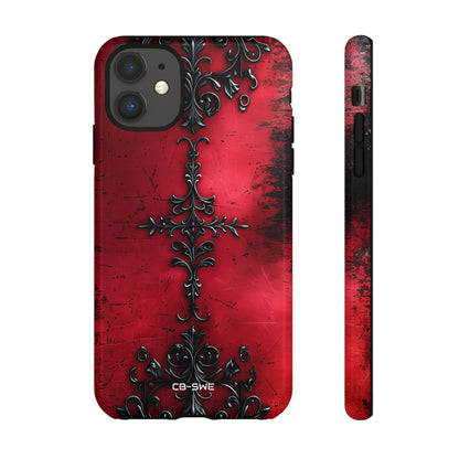 Gothic Crimson Emblem - iPhone Case