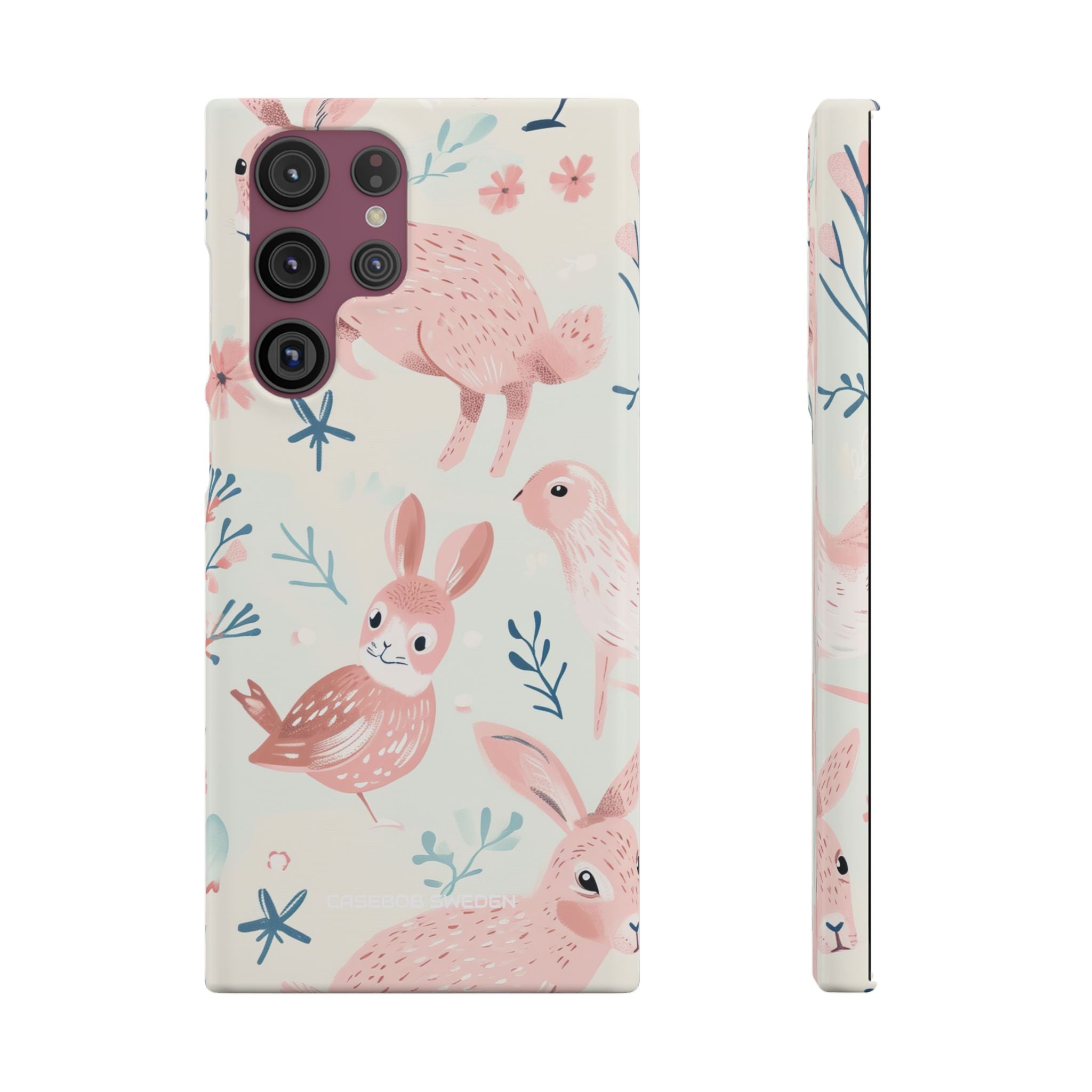 Pastel Whimsical Nature - Slim Samsung S22 Phone Case