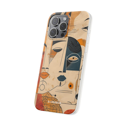 Cubist Introspection | Flexible Phone Case for iPhone