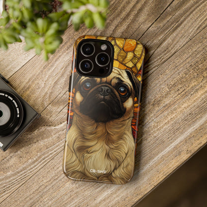 Pug Soars Brightly - iPhone Case