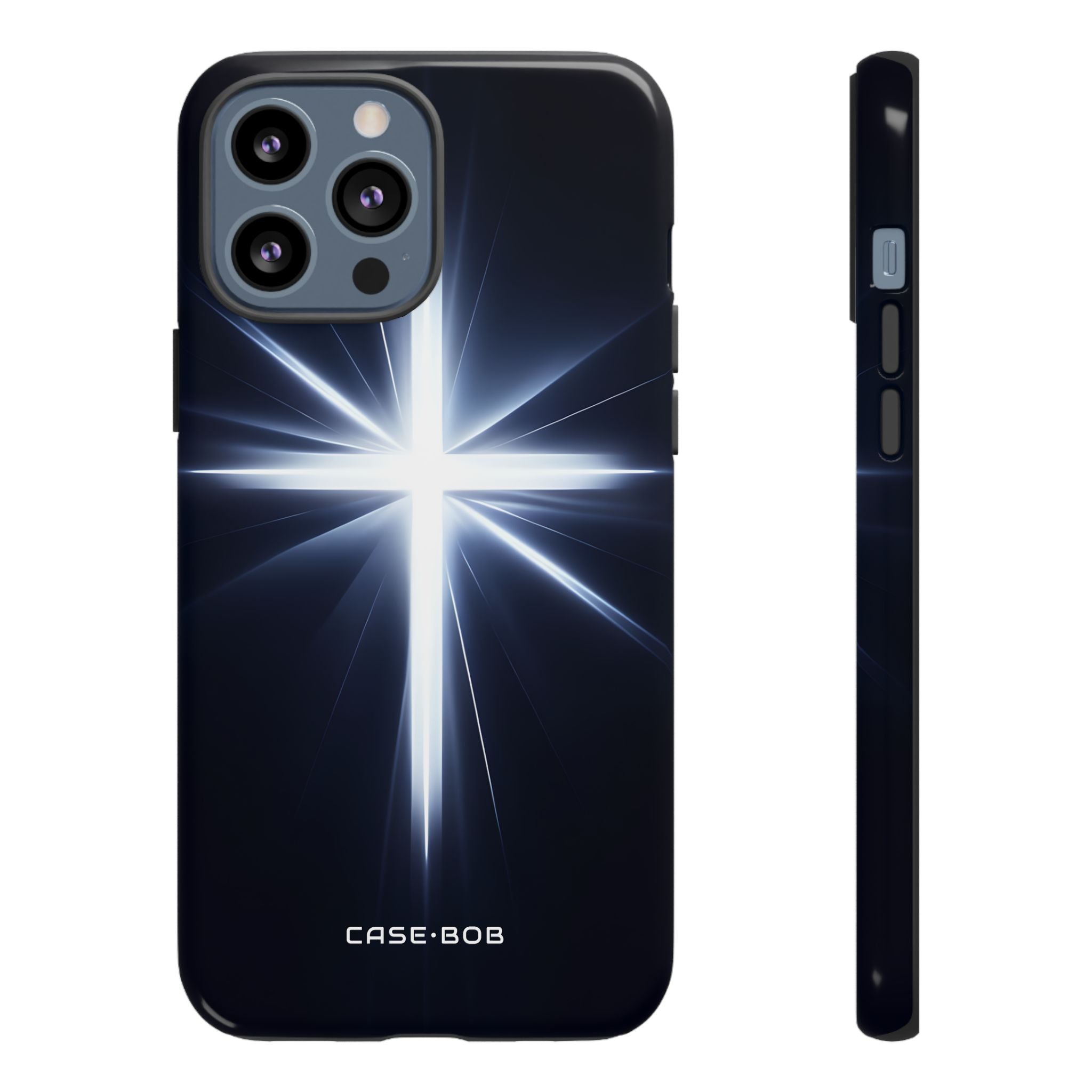 Glowing Crossburst iPhone 13 Pro Max Case - Tough