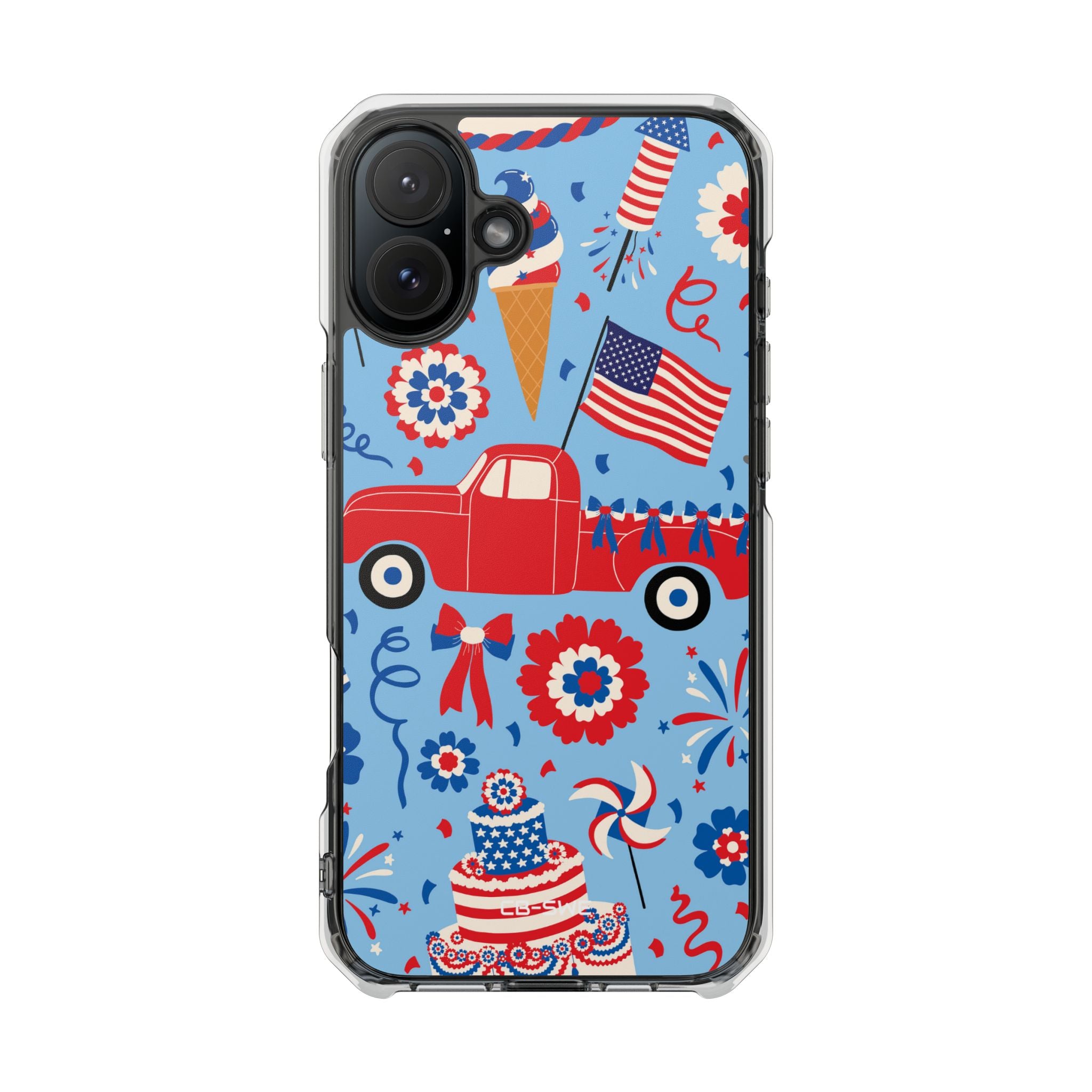 Festive Truck Parade iPhone Case - Impact