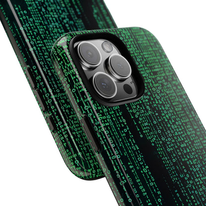 Neon Data Stream iPhone 16 - Tough