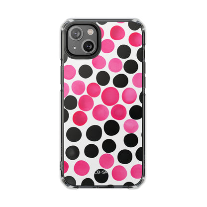 Pulsing Circles Illusion iPhone Case - Impact
