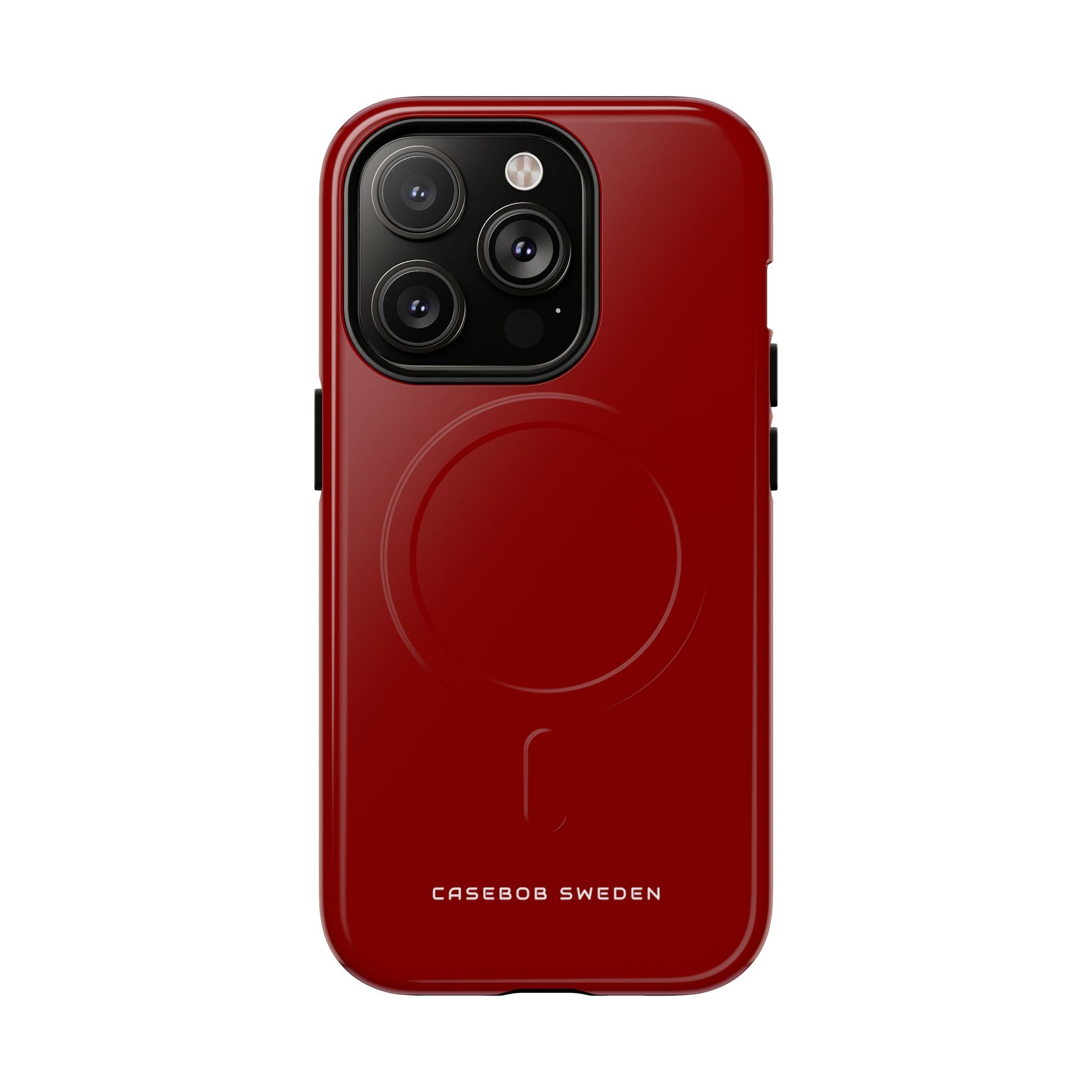 Dark Red iPhone 14 | Tough+ Phone Case