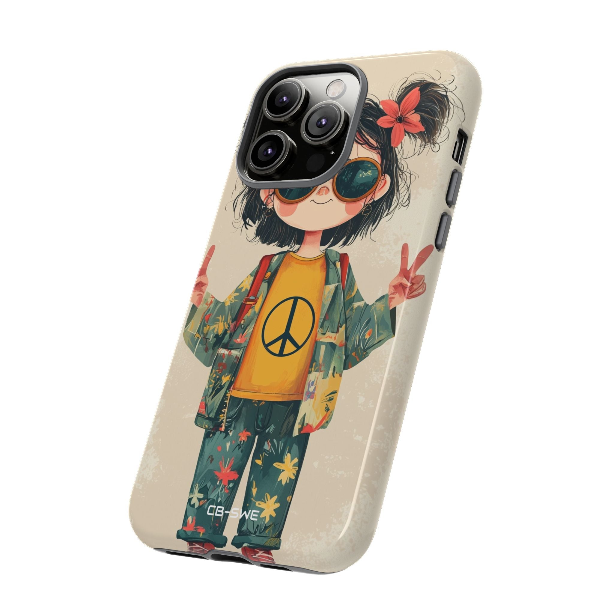 Groovy Child Laughs - iPhone Case