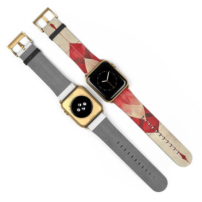 Crimson Bloom - Watch Band