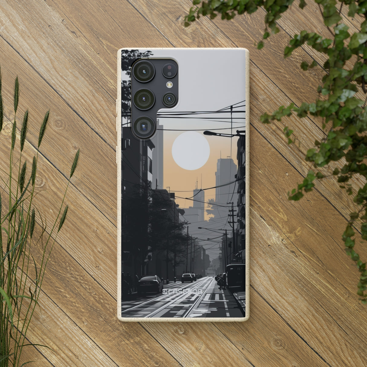 Urban Serenity Glow | Biodegradable Phone Case