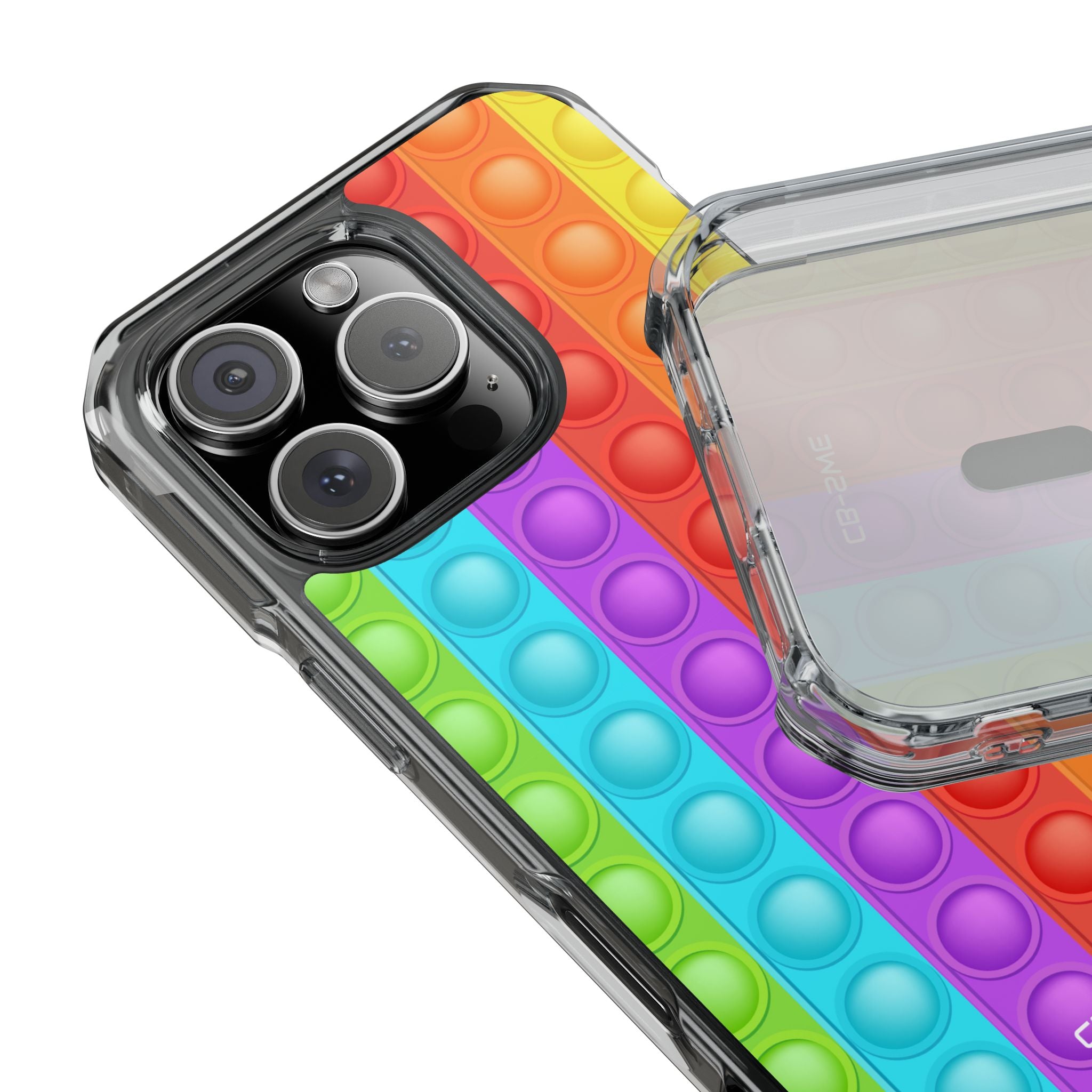 Playful Pop-It Spectrum iPhone Case - Impact