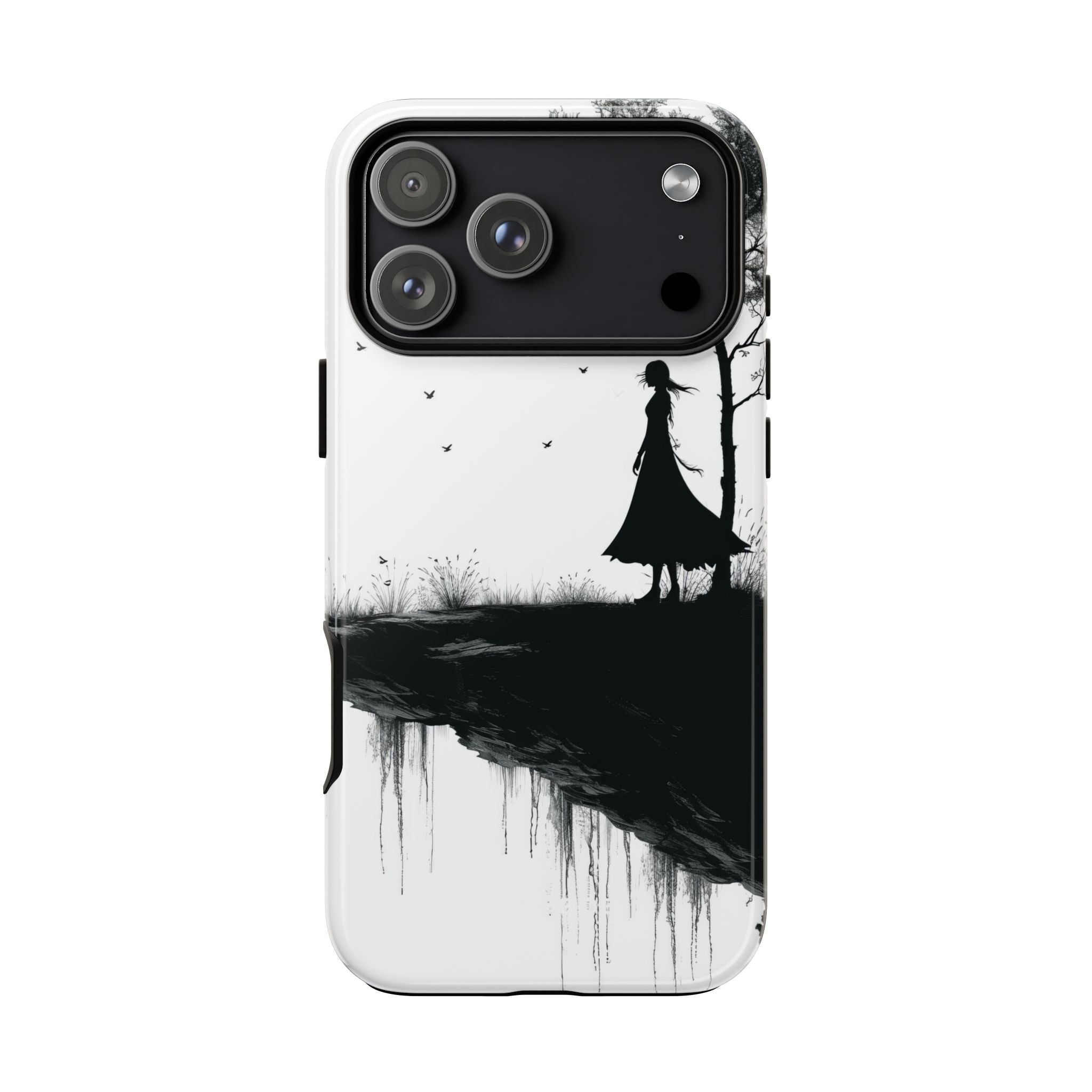Cliffside Silhouette iPhone 17 Pro Max Case - Tough