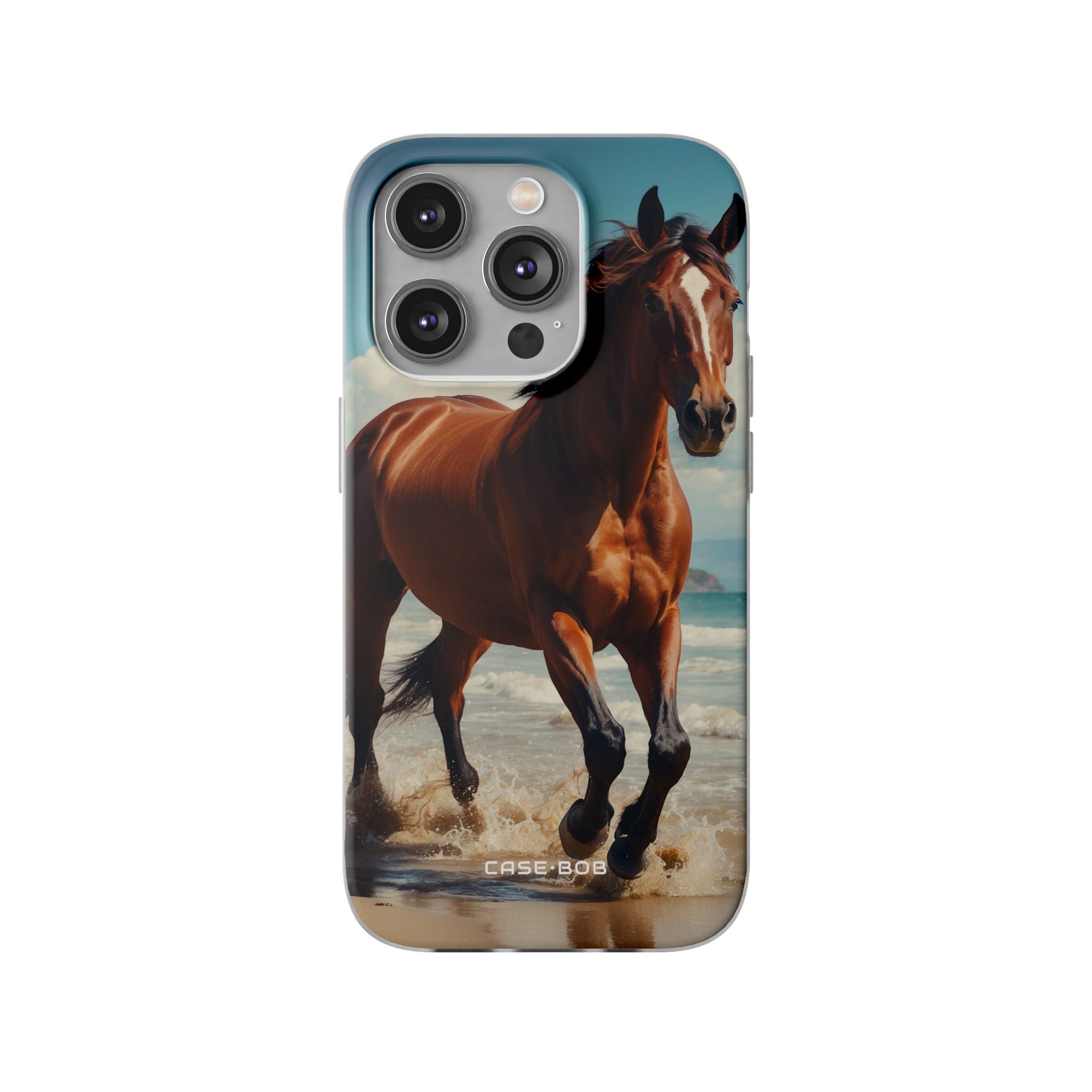Blazing Horse iPhone 14 Pro Case - Soft