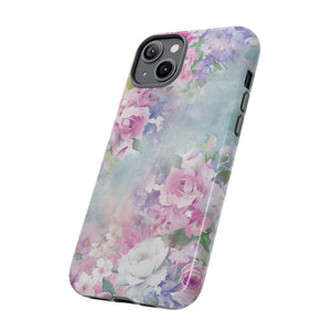 Floral Pastel Whisper - Schutzhülle fürs Handy