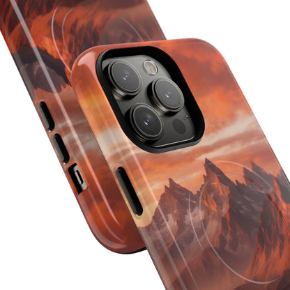 Jagged Glow iPhone 14 Pro Max Case - Tough+