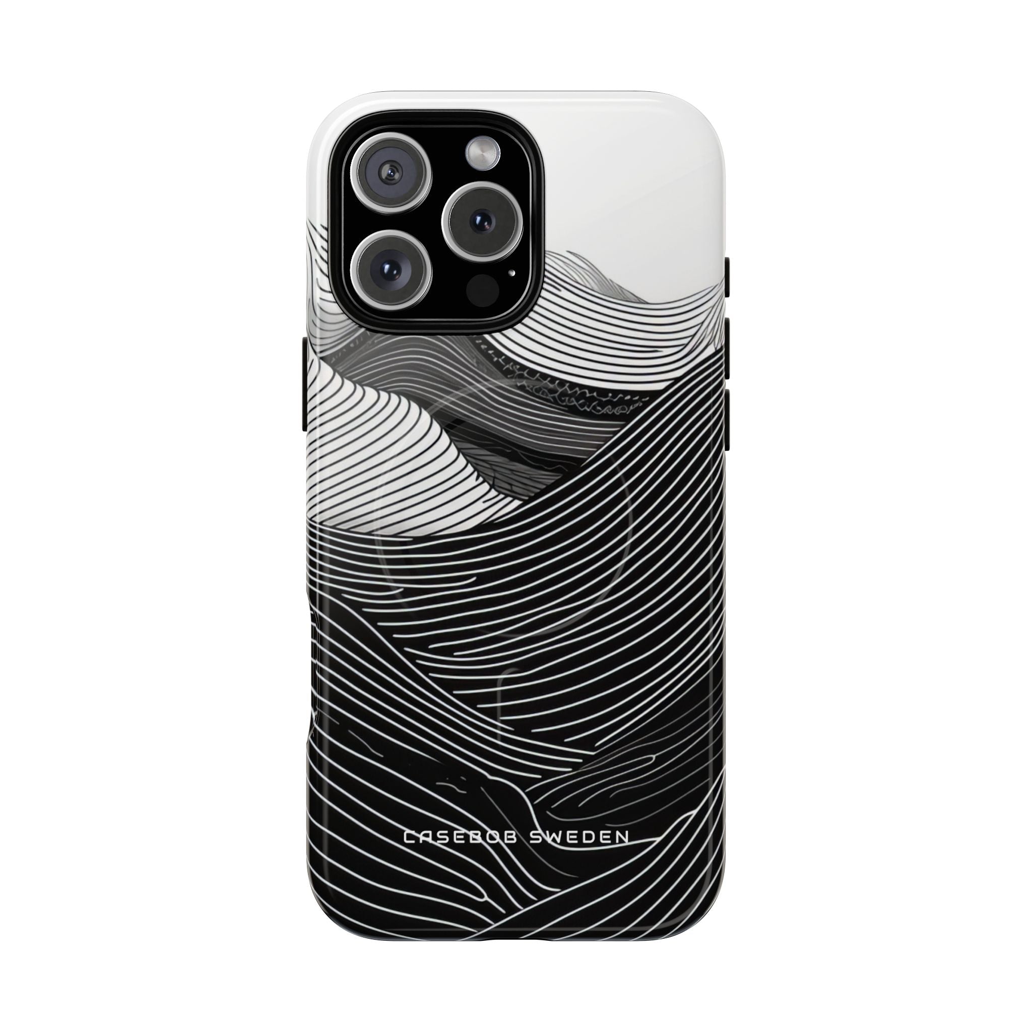 Undulating Horizon Waves iPhone 16 | Tough+ Phone Case