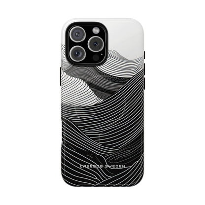 Undulating Horizon Waves iPhone 16  Tough+ Phone Case