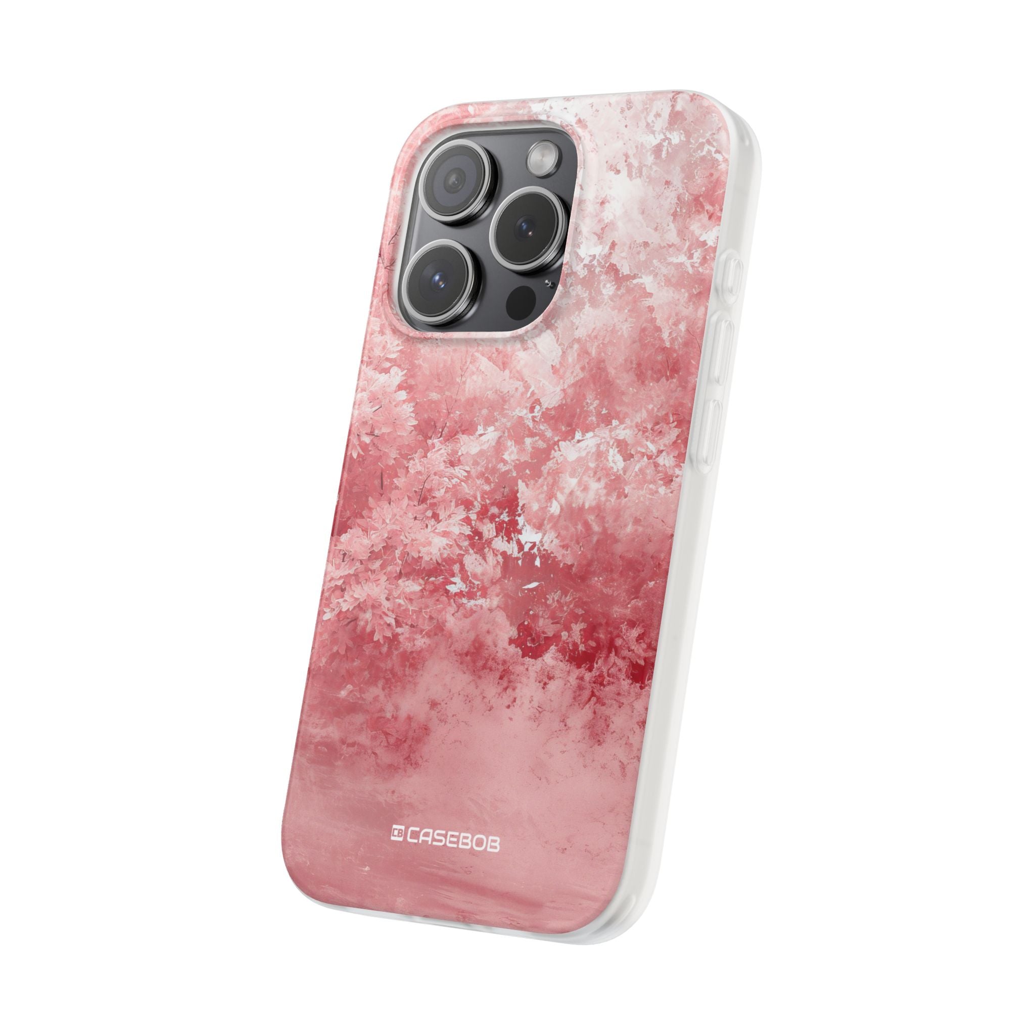 Pantone Rose | Handyhülle für iPhone (Flexible Hülle)