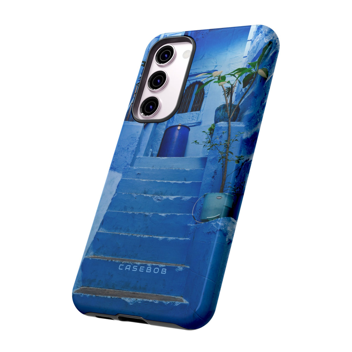 Blue City Morocco - Protective Phone Case