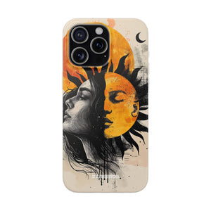 Sunlit Duality | Flexible Phone Case for iPhone