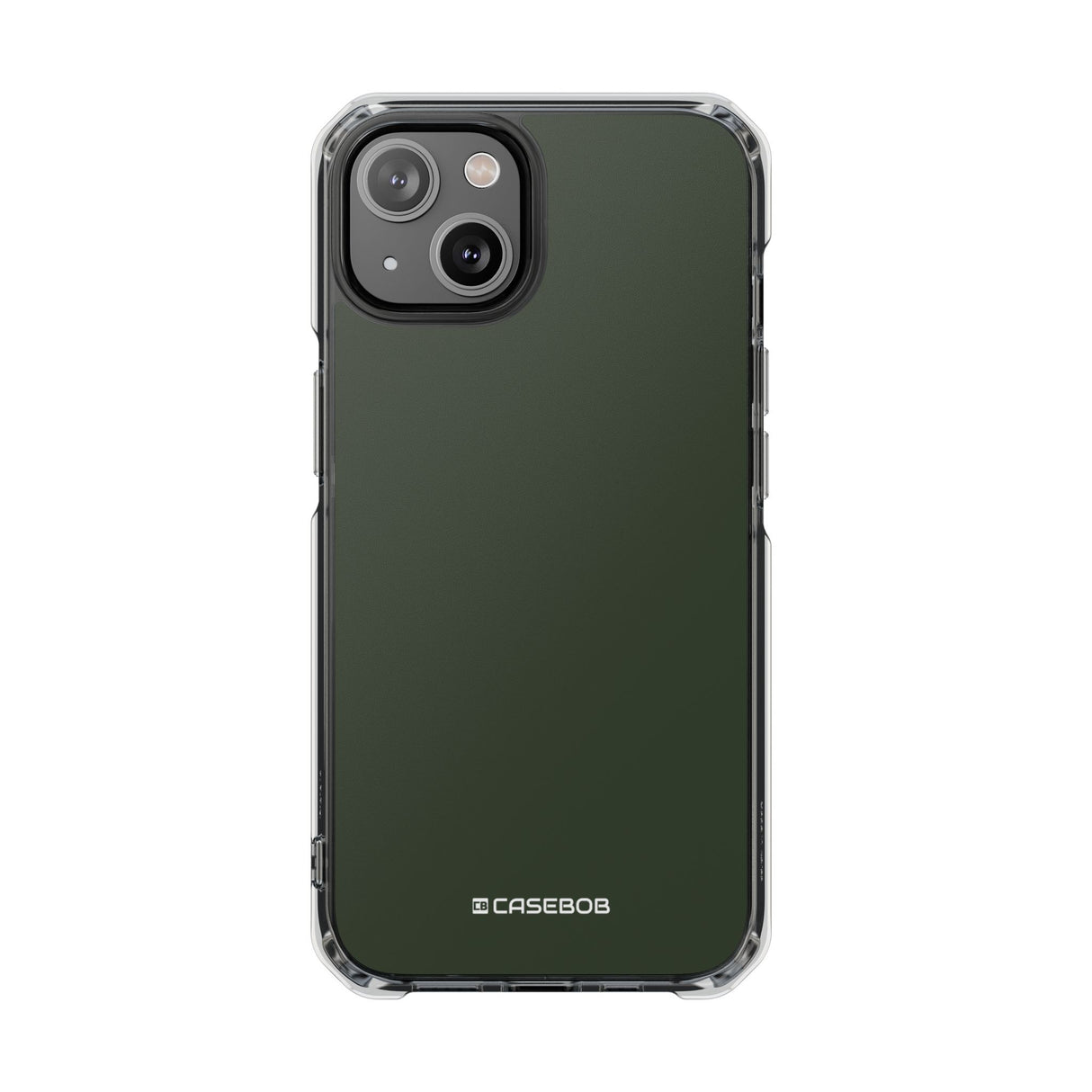 Kombu Green | Handyhülle für iPhone (Clear Impact Case – magnetisch) 