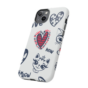 Cute Cat Wallpaper - Protective Phone Case