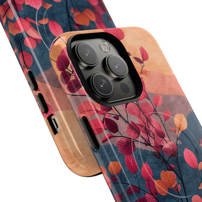 Autumn Tree Harmony - Tough + MagSafe® iPhone 14 Phone Case