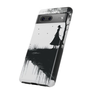 Solitary Serenity | Protective Phone Case for Google Pixel