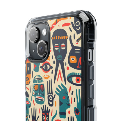 Vivid Faces iPhone 15 Plus Case - Impact