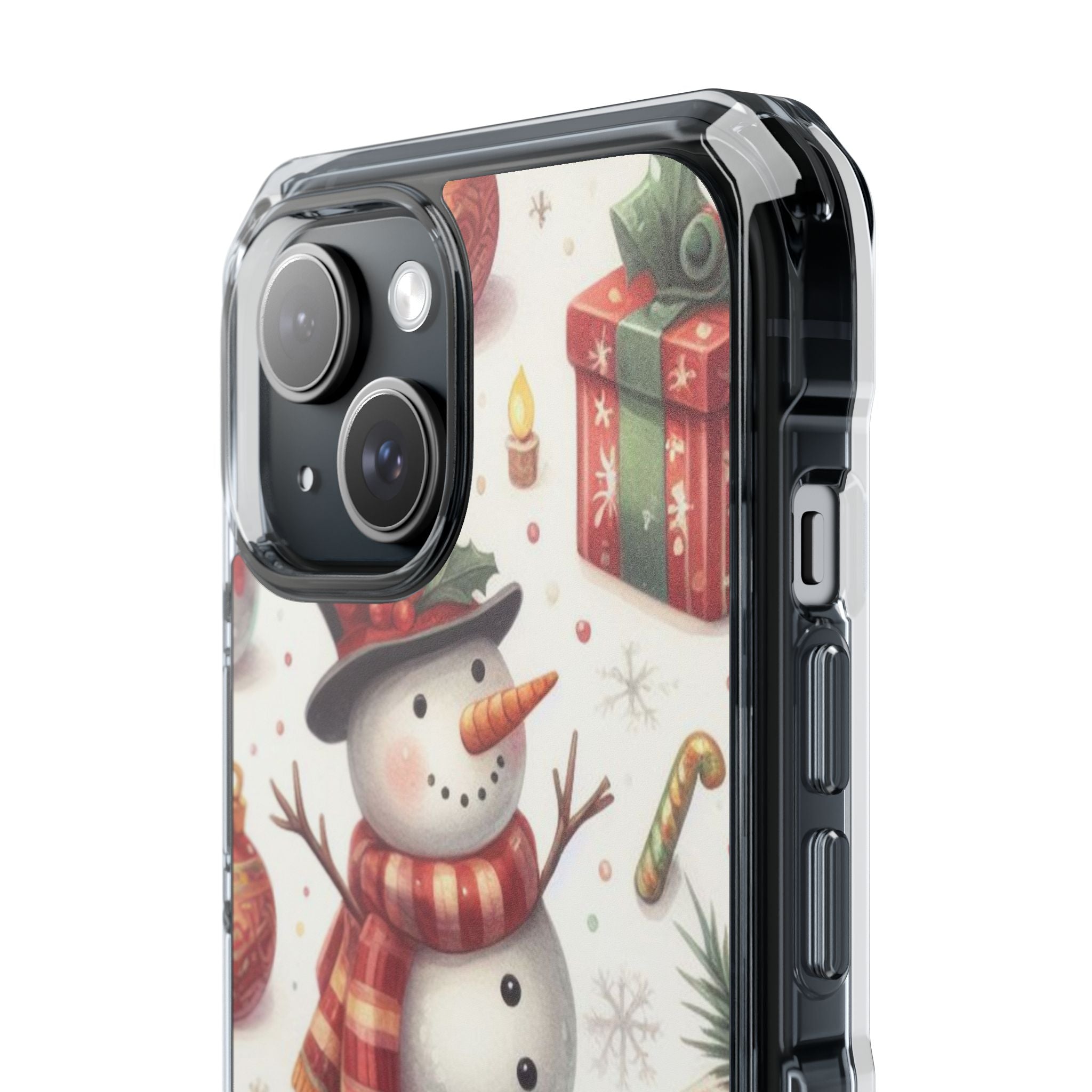 Snowman Welcomes Joy iPhone Case - Impact