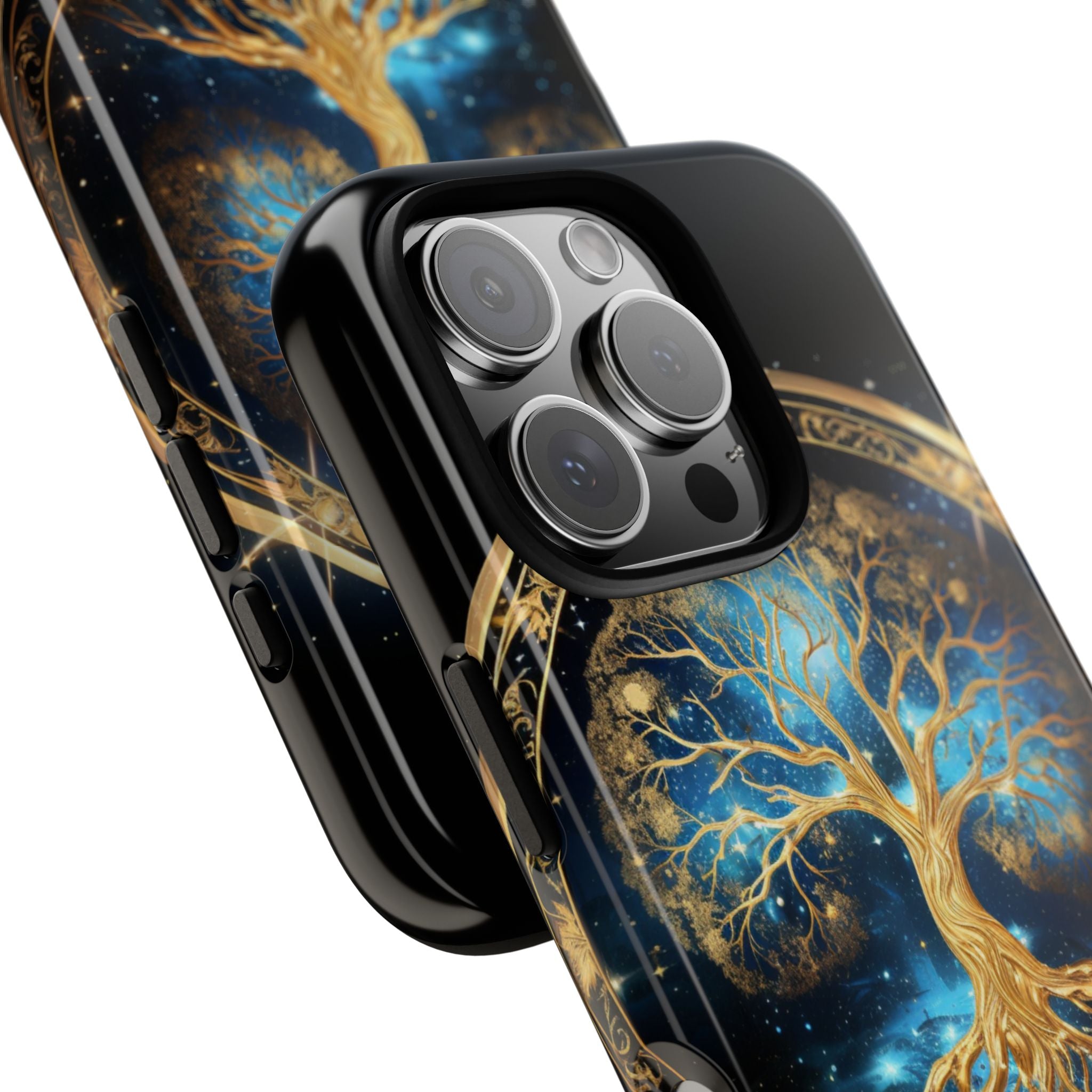 Cosmic Tree Radiance - iPhone Case