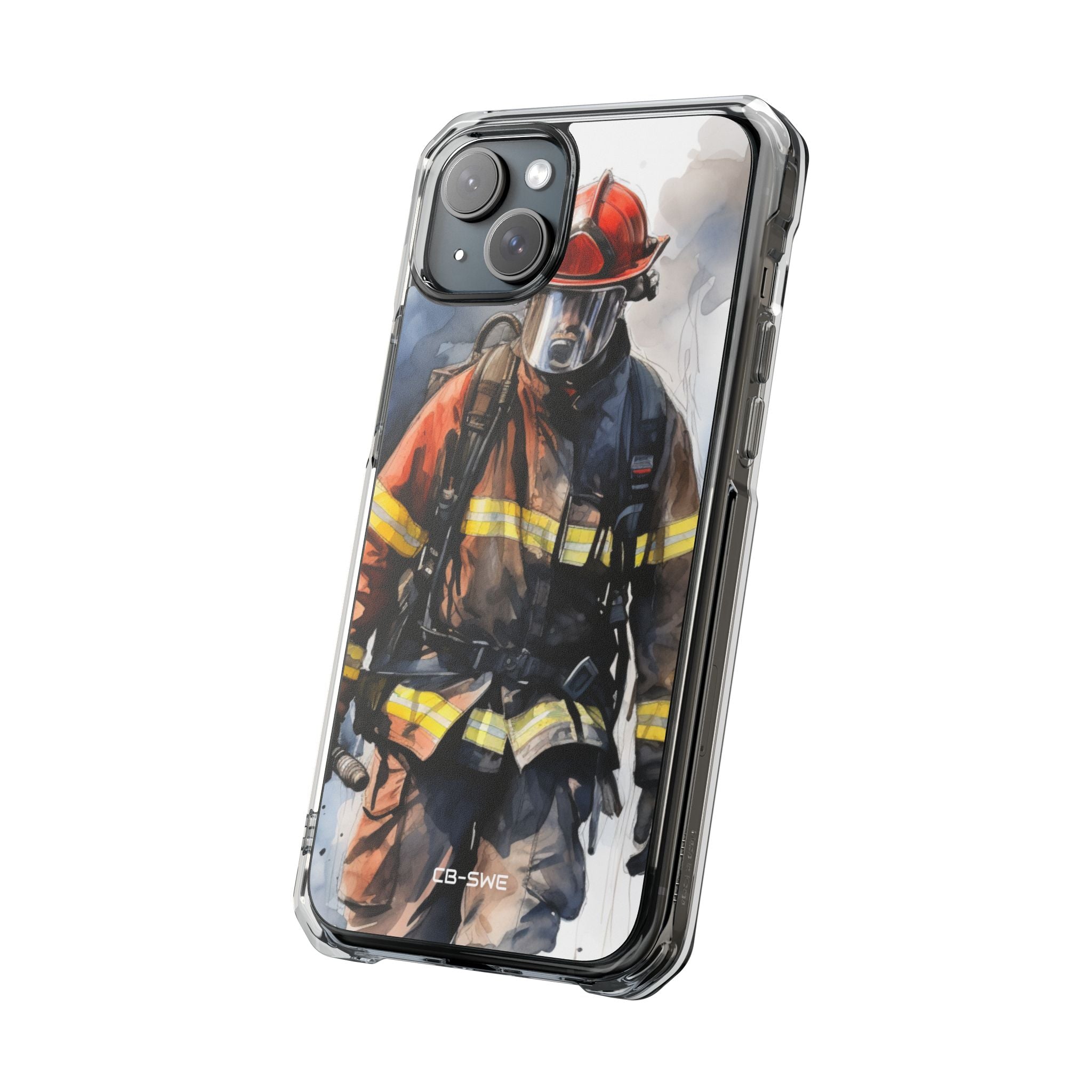 Firefighter In Motion iPhone Case - Impact