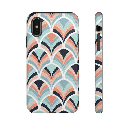 Baby Blue Retro - Protective Phone Case