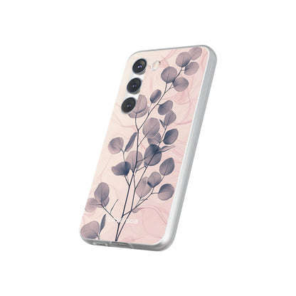 Veined Leaf Whisper Samsung S23 Case - Soft