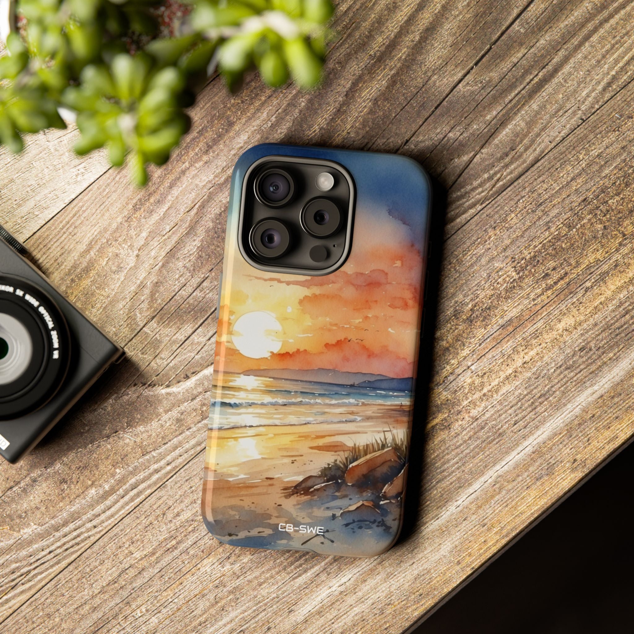 Sunset Dances Over - iPhone Case