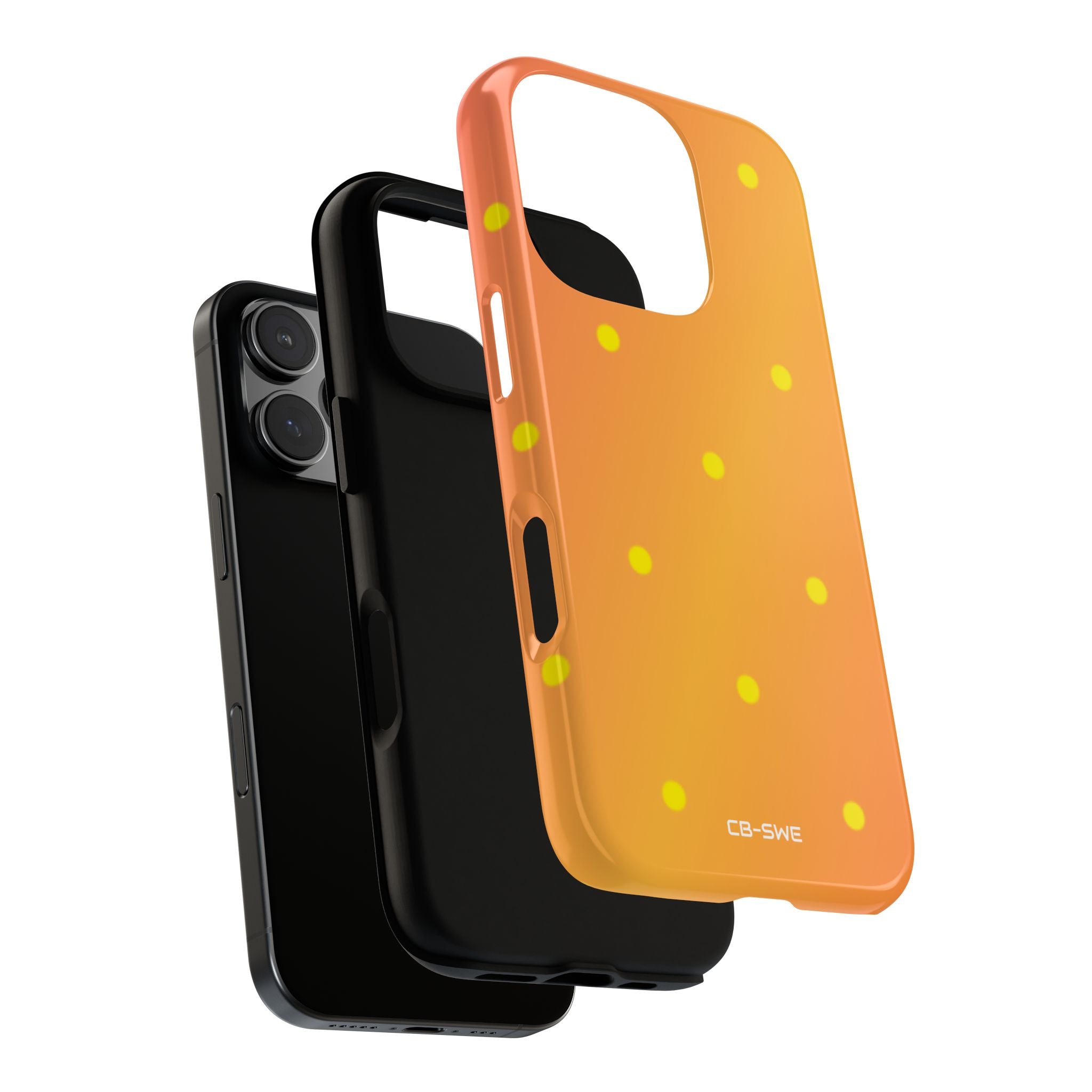 Sunset Dots Radiance - iPhone Case