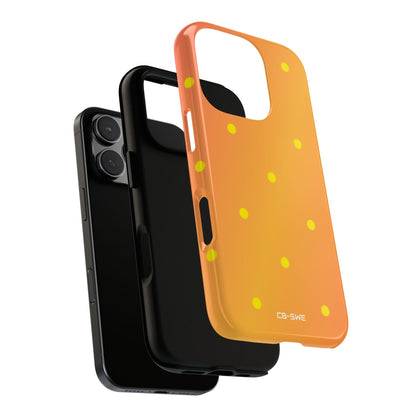 Sunset Dots Radiance - iPhone Case