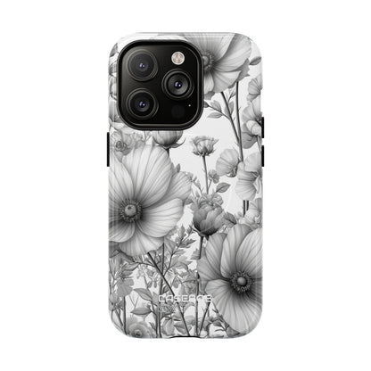 Vintage Floral Etching iPhone 14 - Tough+